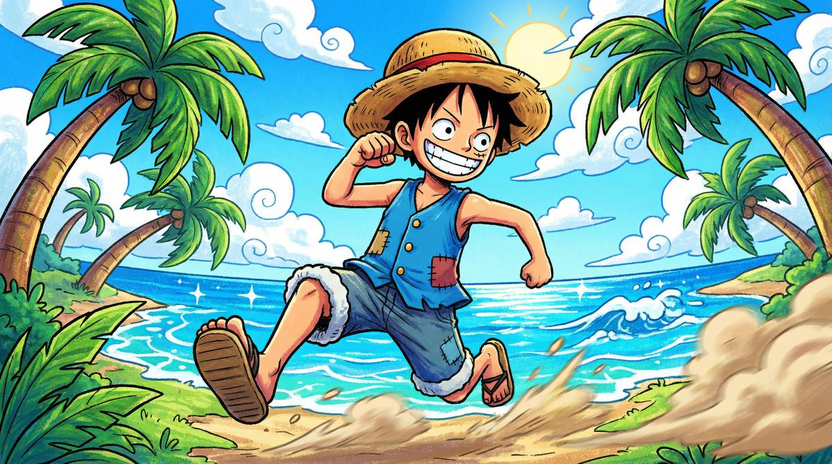 海角社区动漫视频 - 草帽少年的冒险之旅